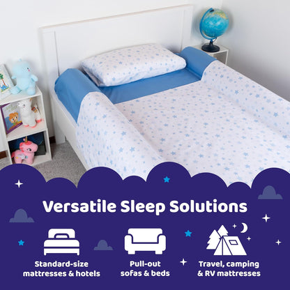 2er-Set Aufblasbarer Rausfallschutz fürs Bett