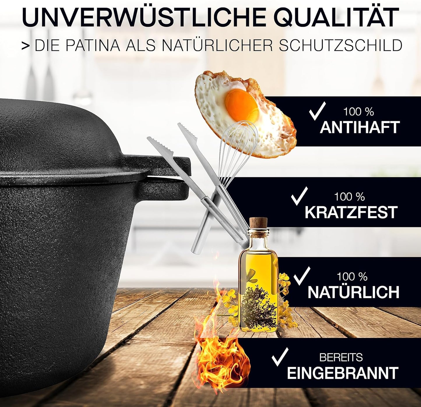 Dutch oven Brottopf Set, Brottopf Set