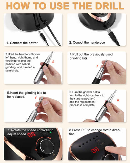 Elektrischer Nagelfräser
