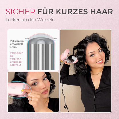 Welleneisen Rovy für Grosse Locken (25mm, 4 Temperaturen)