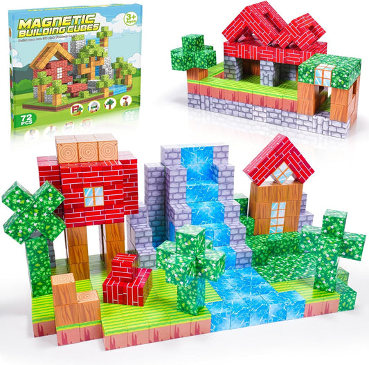 Set magnetische Bausteine