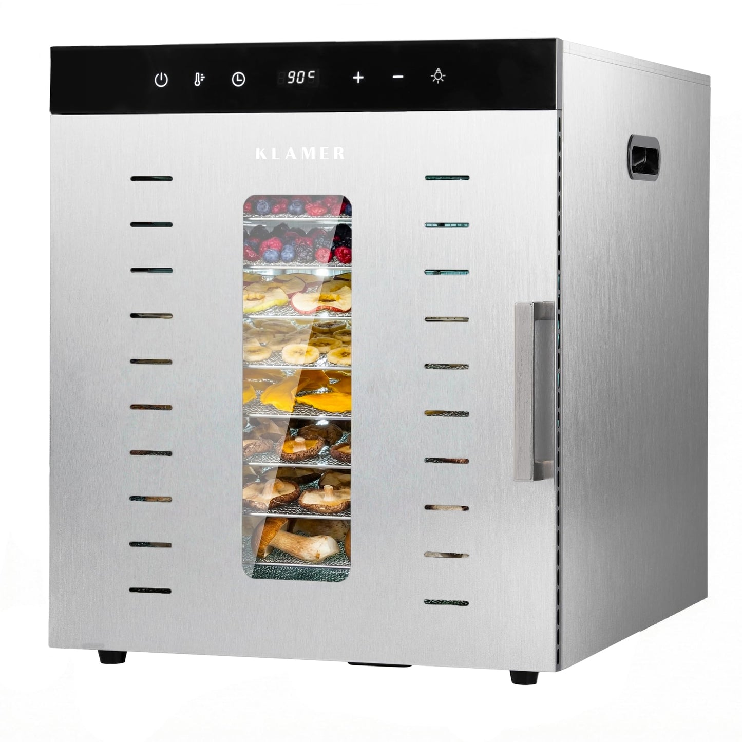 Dörrautomat mit Timer und Temperaturregler, Dörrautomat 1000