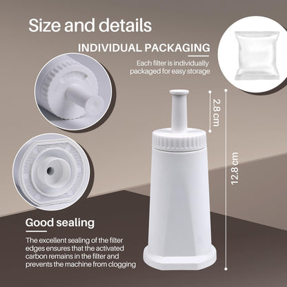 CMF011 Wasserfilter für Sage Barista, 4 Stück (1er Pack)