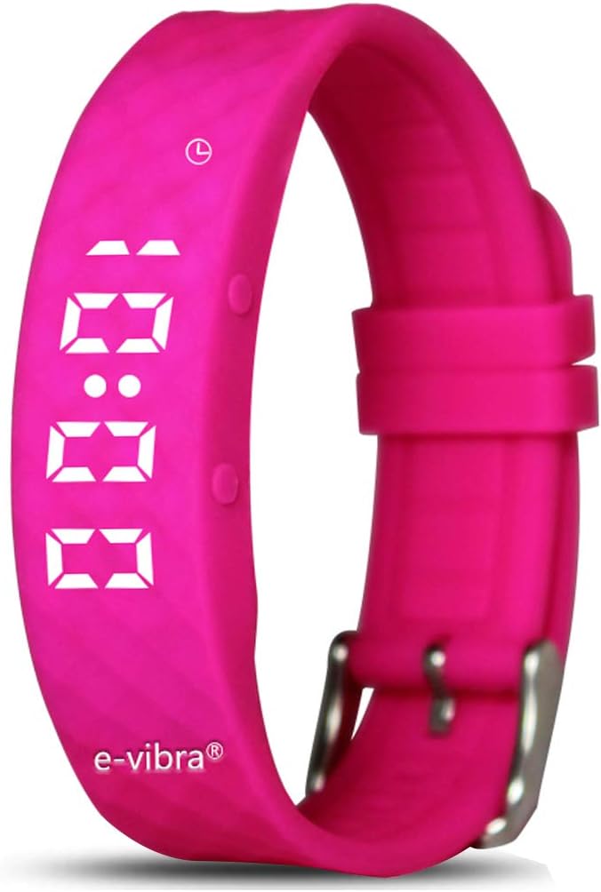 Töpfchen-Trainingsuhr mit Vibrationsalarm und Timer, Rosa, Small
