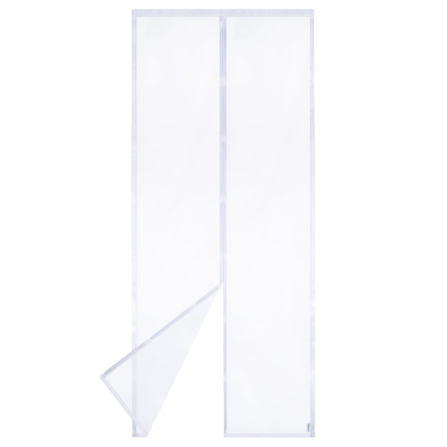 Magnet-Fliegengitter, 90x190 cm Weiss