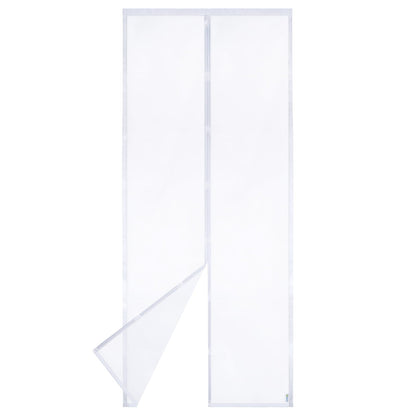 Magnet-Fliegengitter, 90x190 cm Weiss