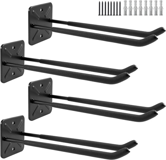 Garagenhaken, 4 Stück 12.4"Heavy-Duty-Haken