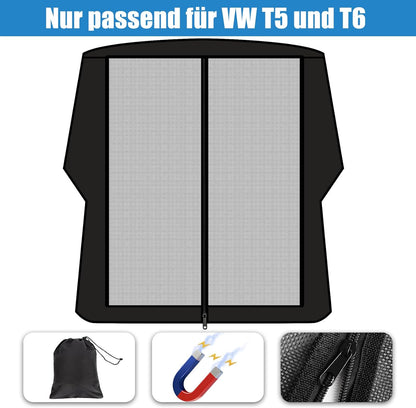Magnetisches Moskitonetz Hintertür für VW T5 T6, Hintertür
