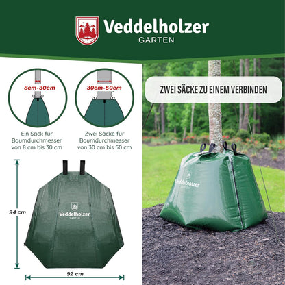 Baumbewässerungssack-Set, 4 x 75 Liter