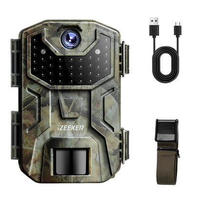 iG200 Wildkamera mit Bewegungsmelder und Nachtsicht, Camouflage