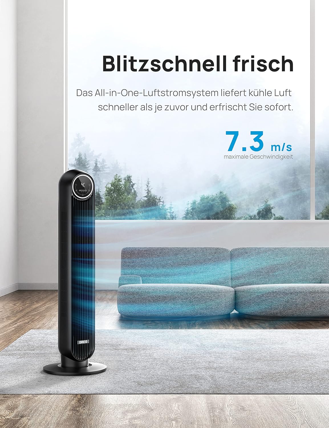 ‎DR-HTF007 Turmventilator