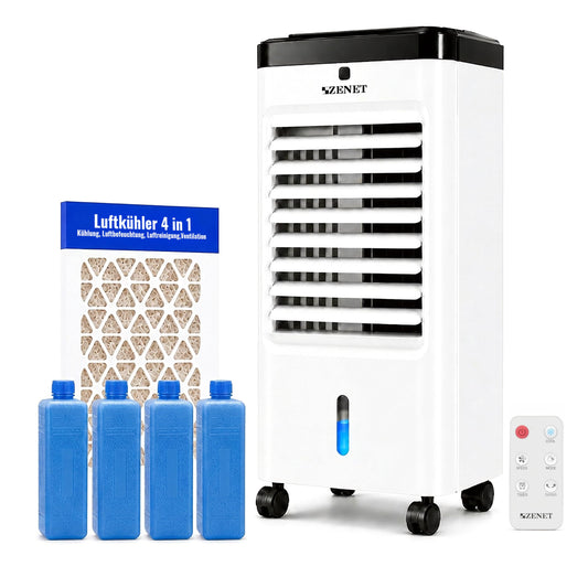Luftkühler & Klimaanlage 4-in-1 mit Fernbedienung