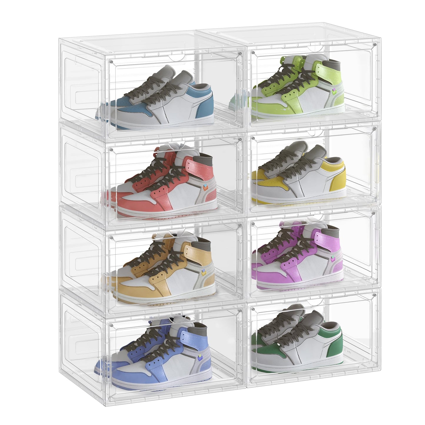 8er-Set Schuhboxen, 8
