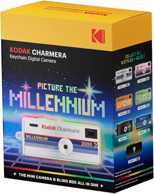 Mini-Digitalkamera mit Schlüsselanhänger, Einzelbox