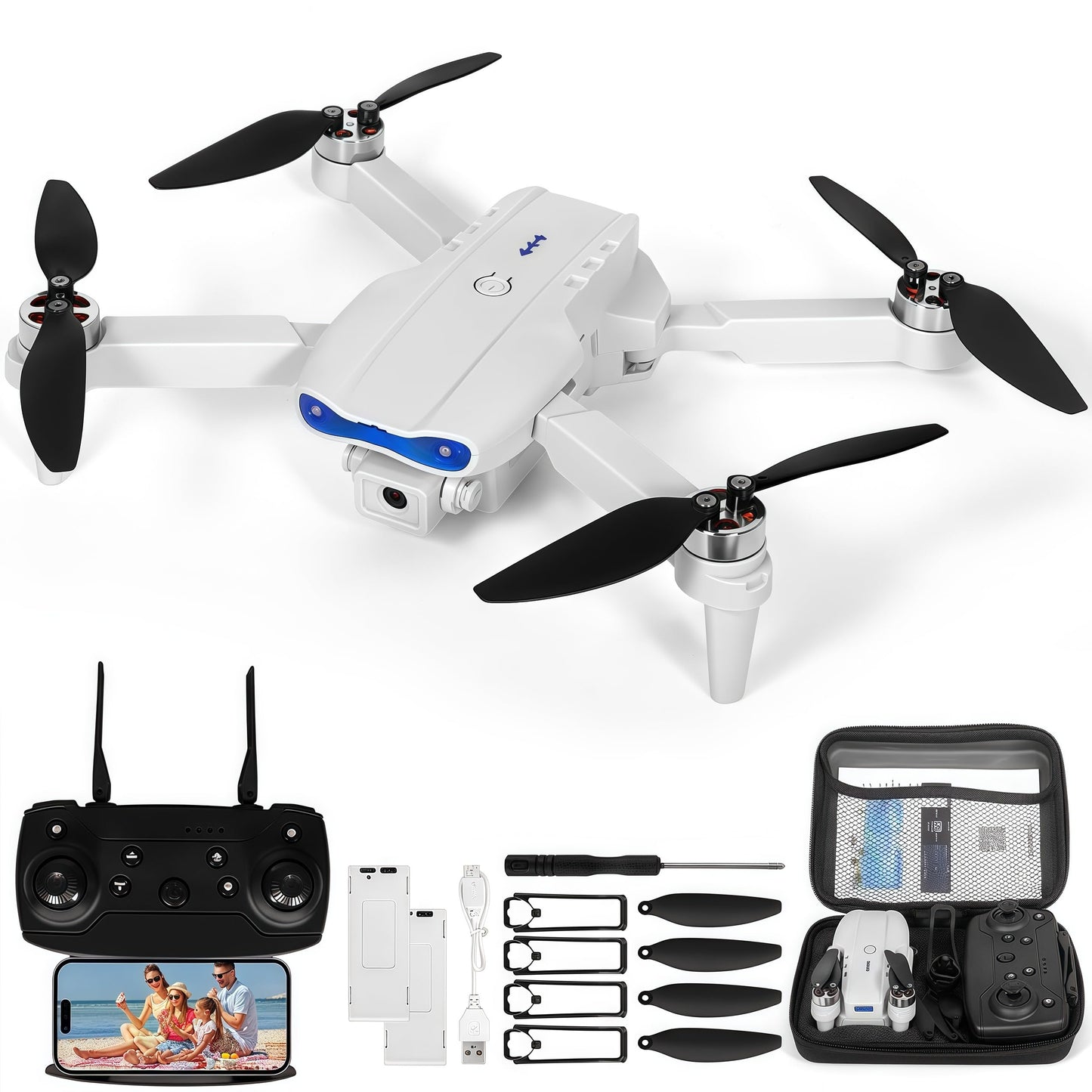 Drohne mit HD-Kamera & 3D Flip Modus für Kinder