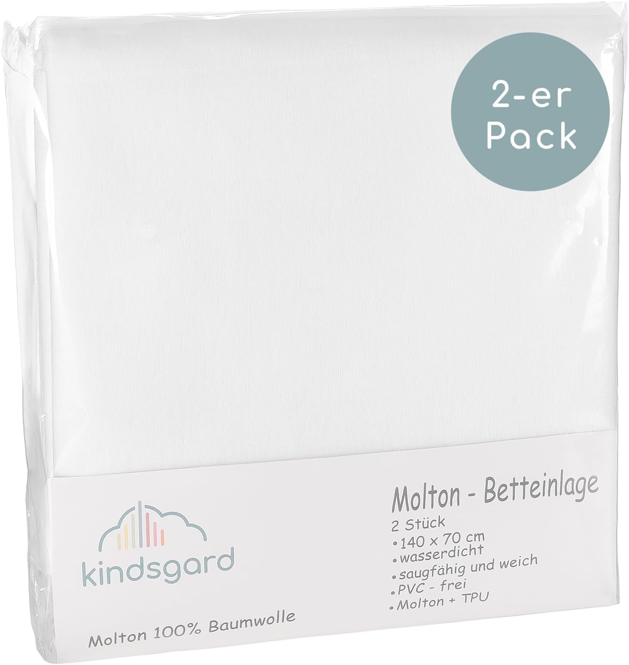 Babymatratzenschutz (2er Pack), 70_x_140 2er Pack