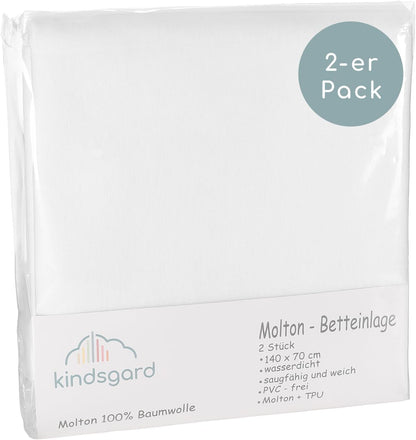 Babymatratzenschutz (2er Pack), 70_x_140 2er Pack