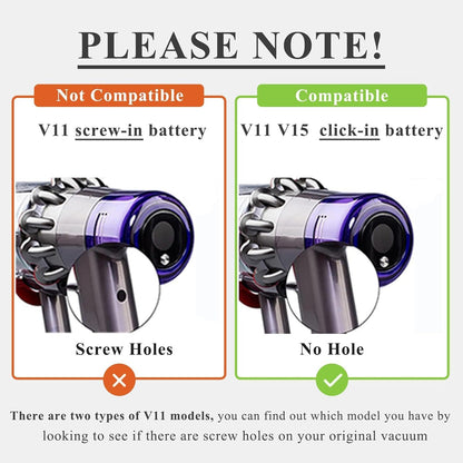 Ersatzakku für Dyson Cyclone V11 & V15, DYS V11