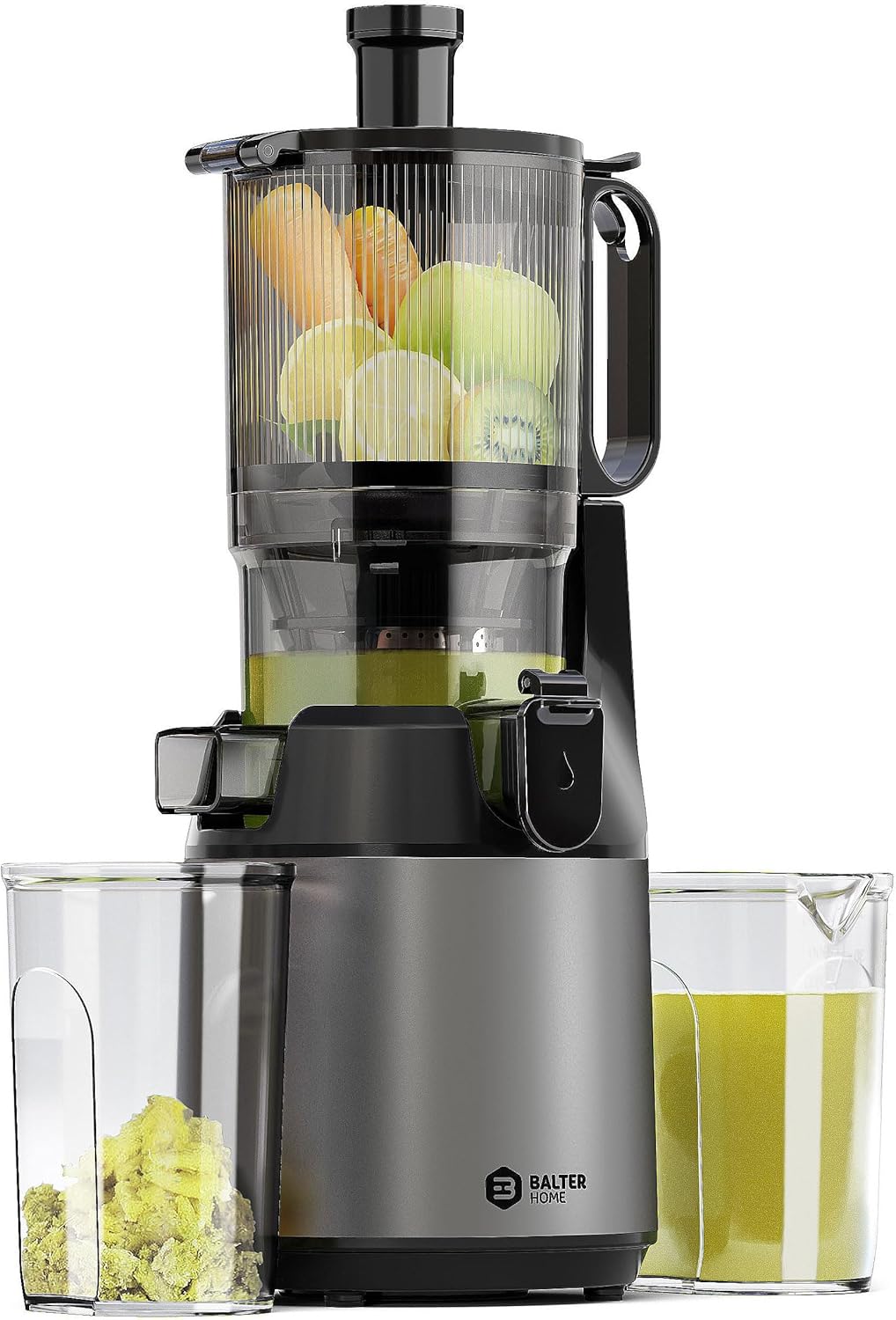 Slow Juicer Entsafter mit grosser Öffnung (300 Watt), ES-01P