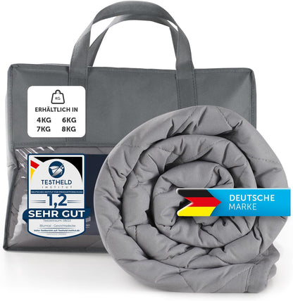 Gewichtsdecke mit Glasperlenfüllung (6kg), 6kg