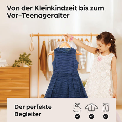 10er-Set Kinderkleiderbügel, 10 Stück