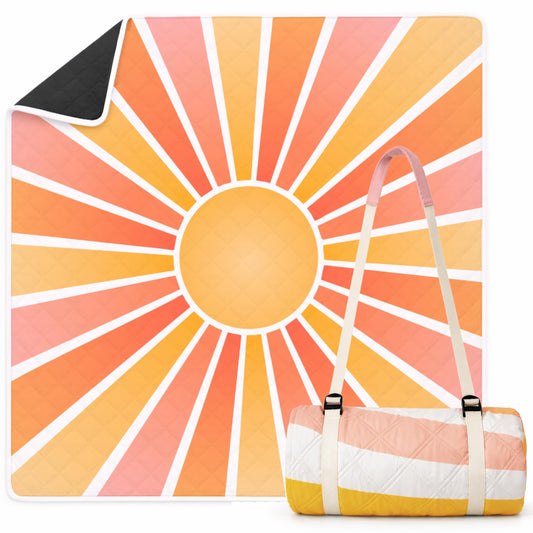 Picknickdecke, 200 x 200 cm, Sun