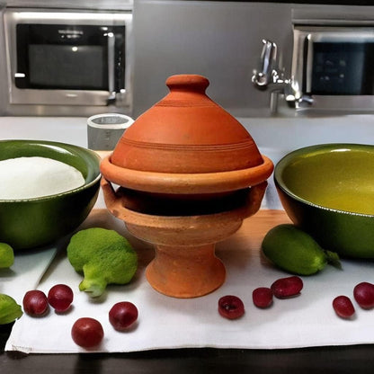 Marokkanische Tajine mit Stövchen (35 cm)