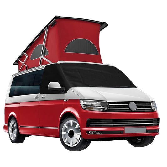 Windschutzscheibenabdeckung Ersatz für VW T6, Schwarz Massgeschneidert für VW T6