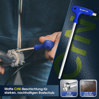 10-teiliges Innensechskantschlüssel-Set