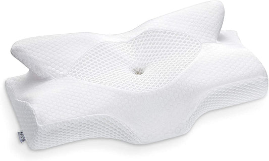 Kopfkissen, 11 x 53.8 cm, weiss, Wei&#xDF; 54 x 11/9 x 33 cm