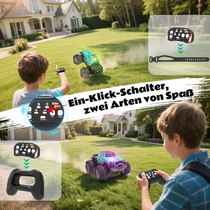 Amphibisches RC Auto mit Gestensteuerung & LED