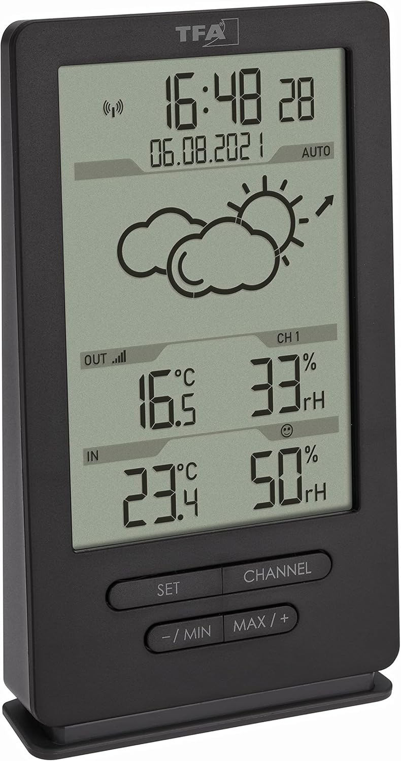 Digitale Funk-Wetterstation mit Aussensensor