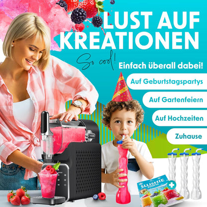 Slush Ice Maker, 2 Liter Schwarz