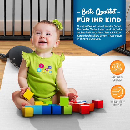 Laufgitter, Schwarz
