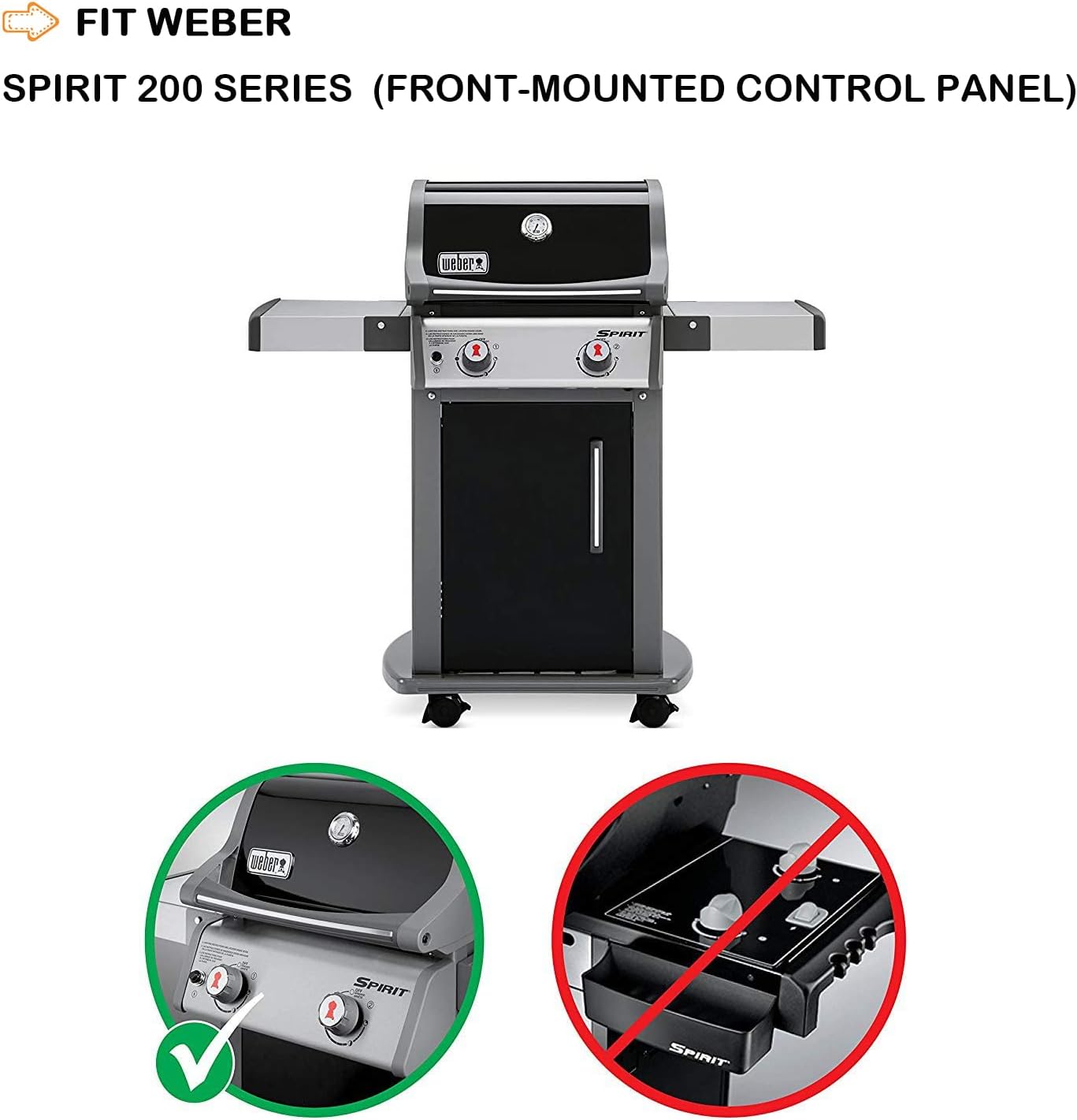 Grillrost für Weber Spirit-Gasgrills, 7637 Grillrost