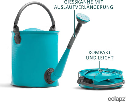 Faltbare Giesskanne & Eimer für Outdoor-Aktivitäten, Blau
