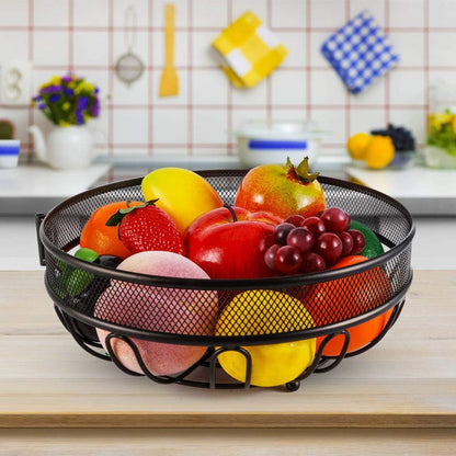 Obstkorb mit Bananenhalter