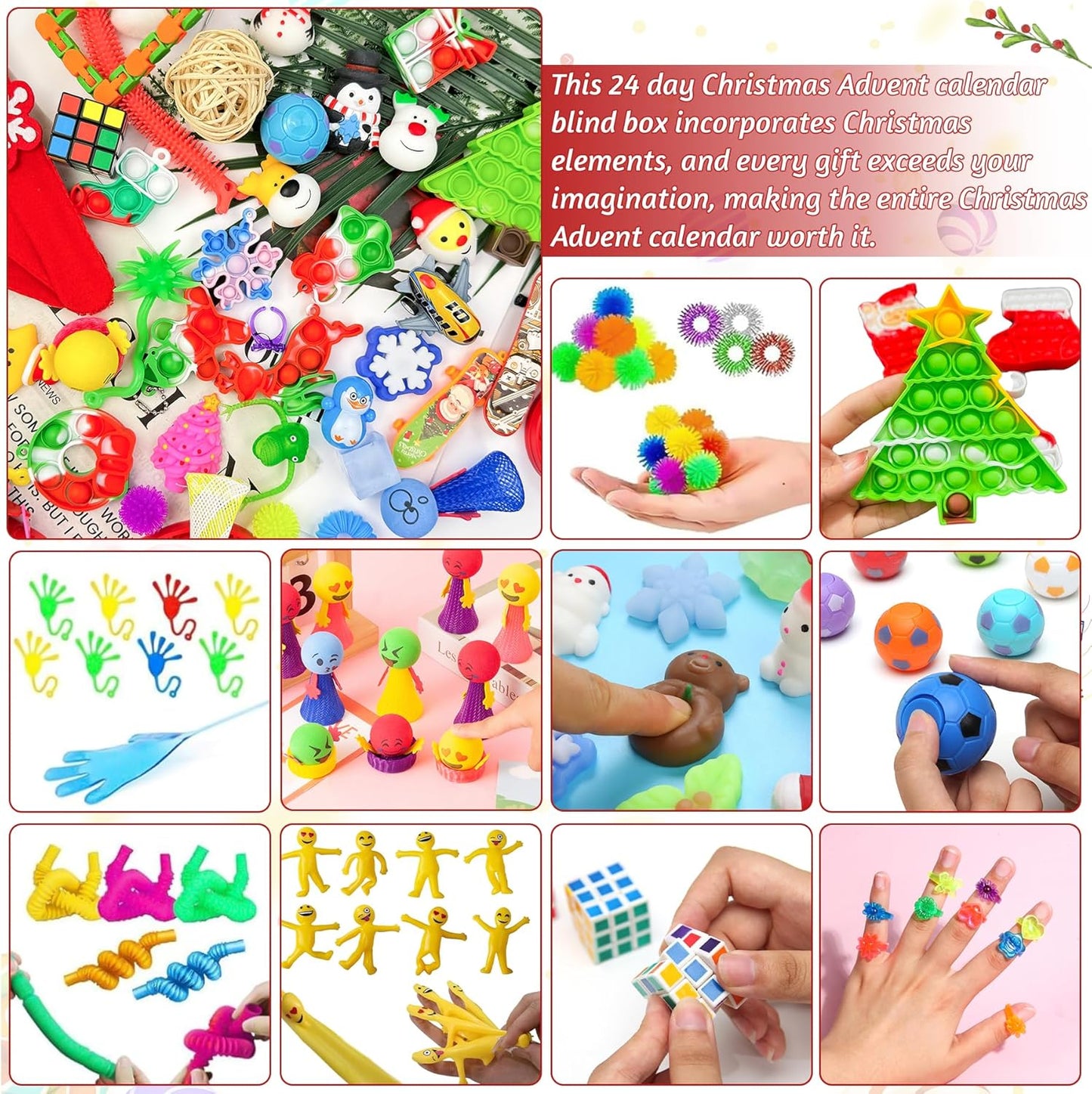 Fidget Adventskalender 2024, Red