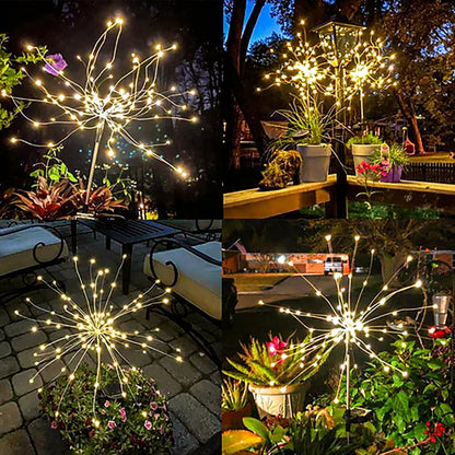 Solarlichter Pusteblume 2er Set, Warmweiss