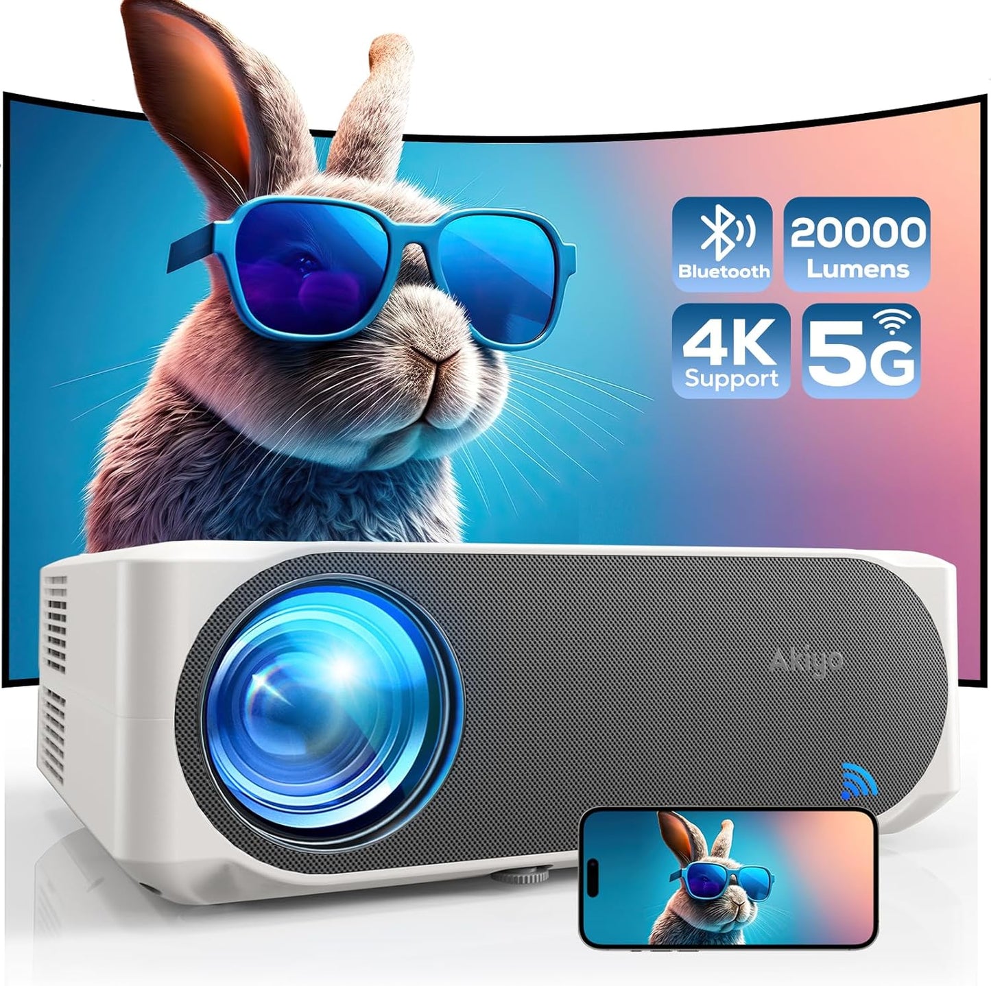 Heimkino Beamer mit Bluetooth