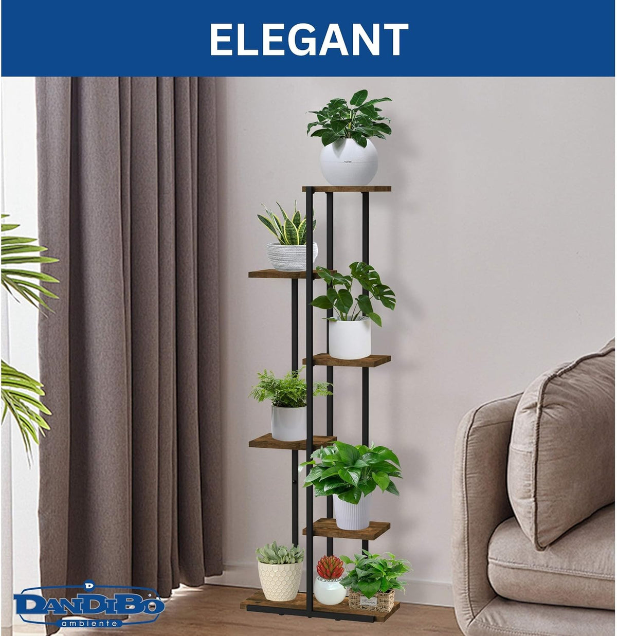 Blumenregal mit 6 Etagen 96581