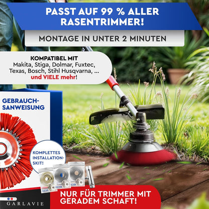 Nylon-Unkrautbürste für Freischneider, Nylon