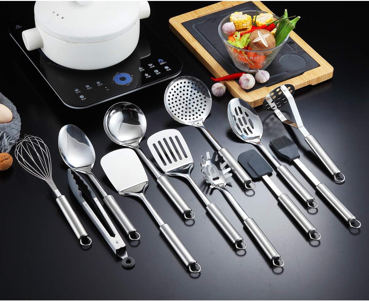 13-teiliges Küchenutensilien-Set mit Ständer