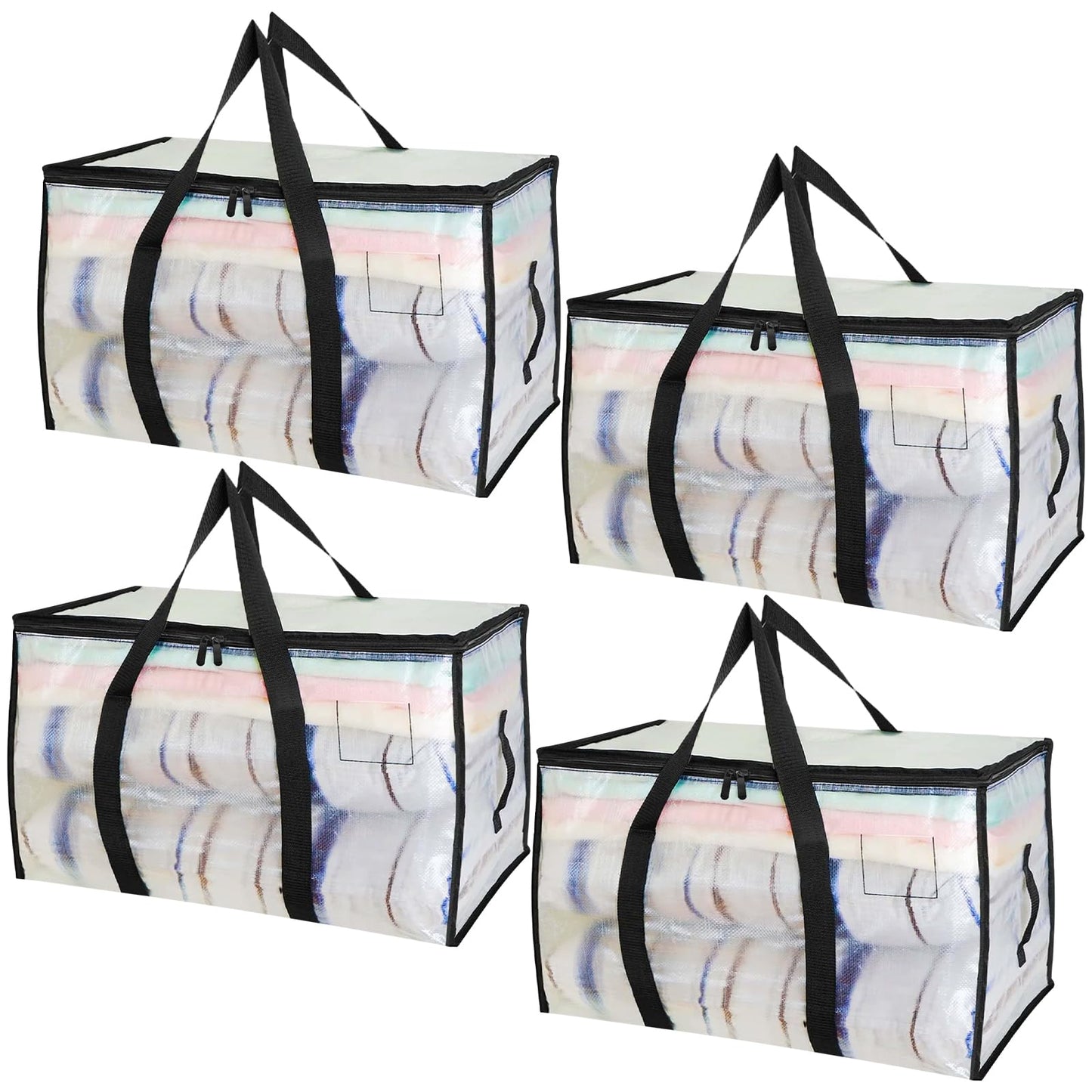 4-teiliges Umzugstaschen-Set, 90L