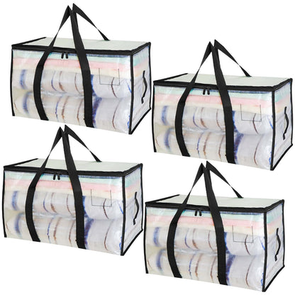 4-teiliges Umzugstaschen-Set, 90L