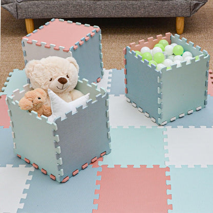 Spielmatte Baby Puzzlematte (9 Teile), Mint