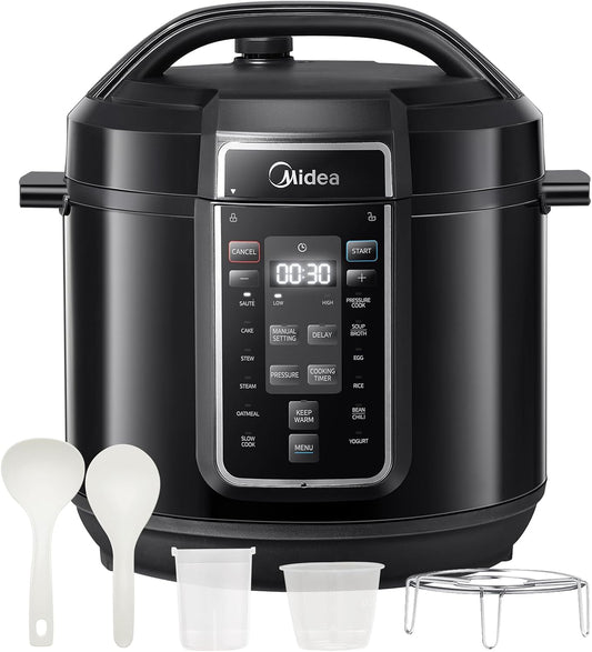9-in-1 Multikocher, 7.6 Liter Schwarz