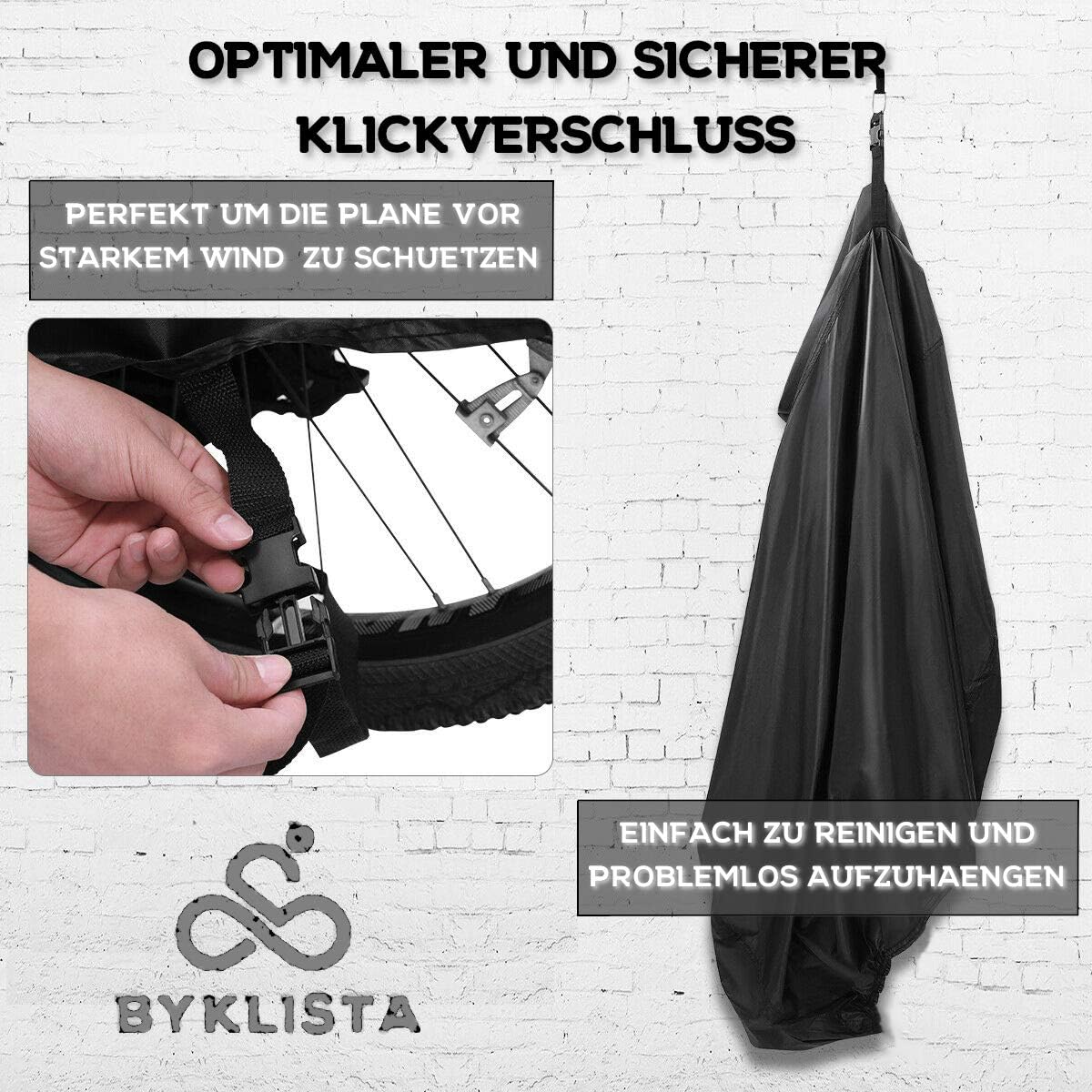 Wasserdichte Veloabdeckung, 1 Fahrrad