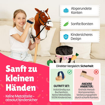 Pflegeset für Steckenpferde