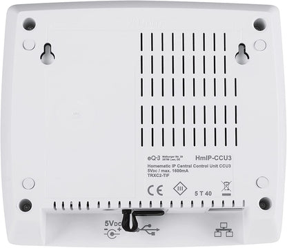 Zentrale CCU3 (HmIP-CCU3), Basisstation